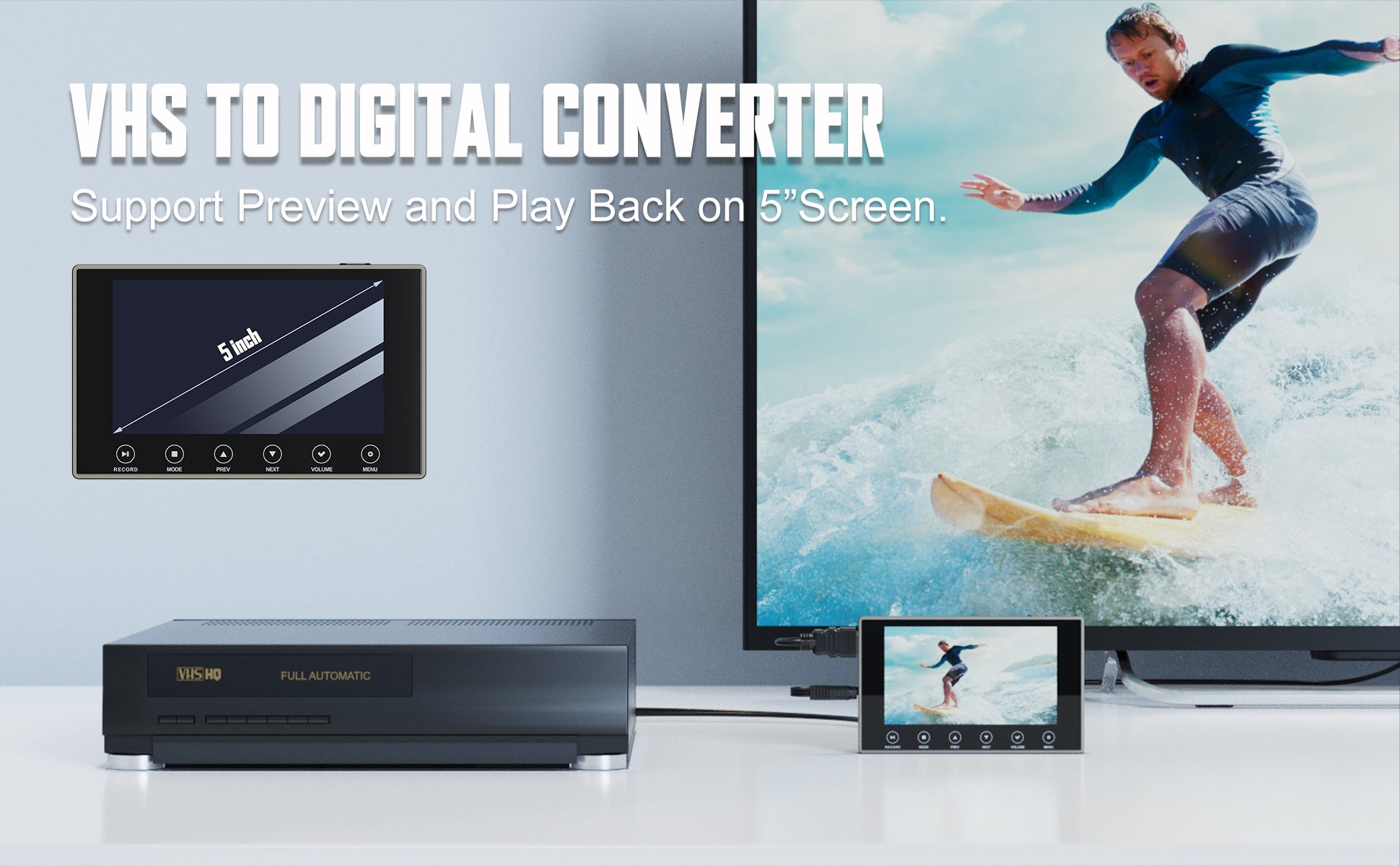 Revolutionize Your Video Collection with The Best VHS to Digital Converter