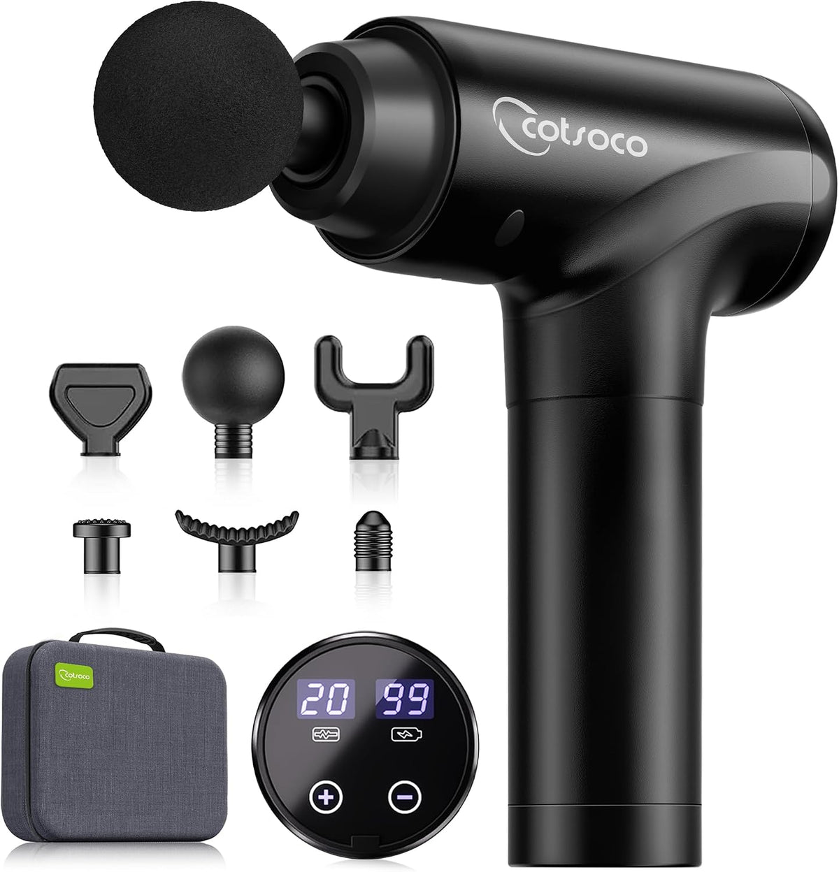 Digitnow Massage Gun for Sale – 20-Speed Body Massager with USB-C Charging