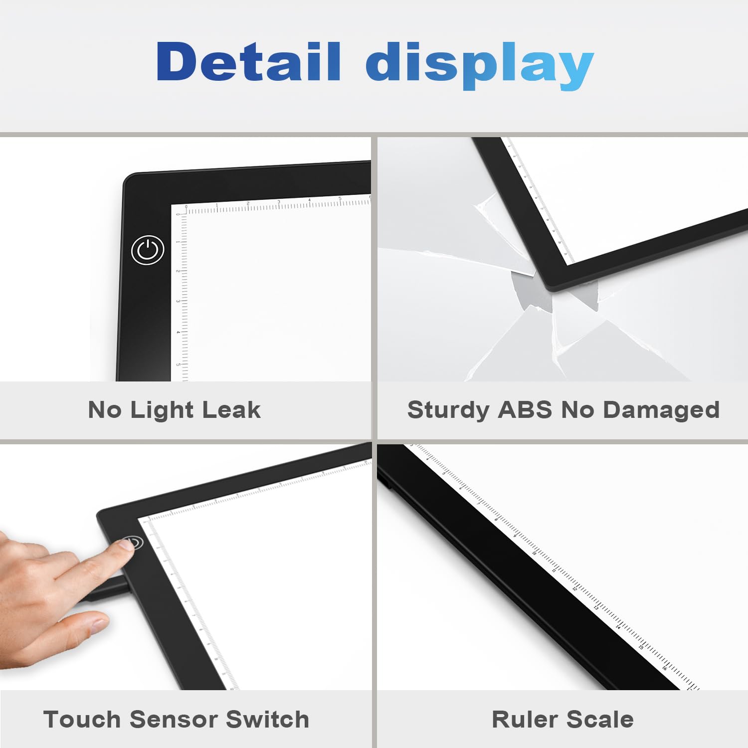 Slide Viewer Light Box, Ultra-Thin A4 USB Powered Light Scanner for Photo Slide and Film Negative Scanning, Christmas Gift, Tattoo Drawing, Artist Sketching