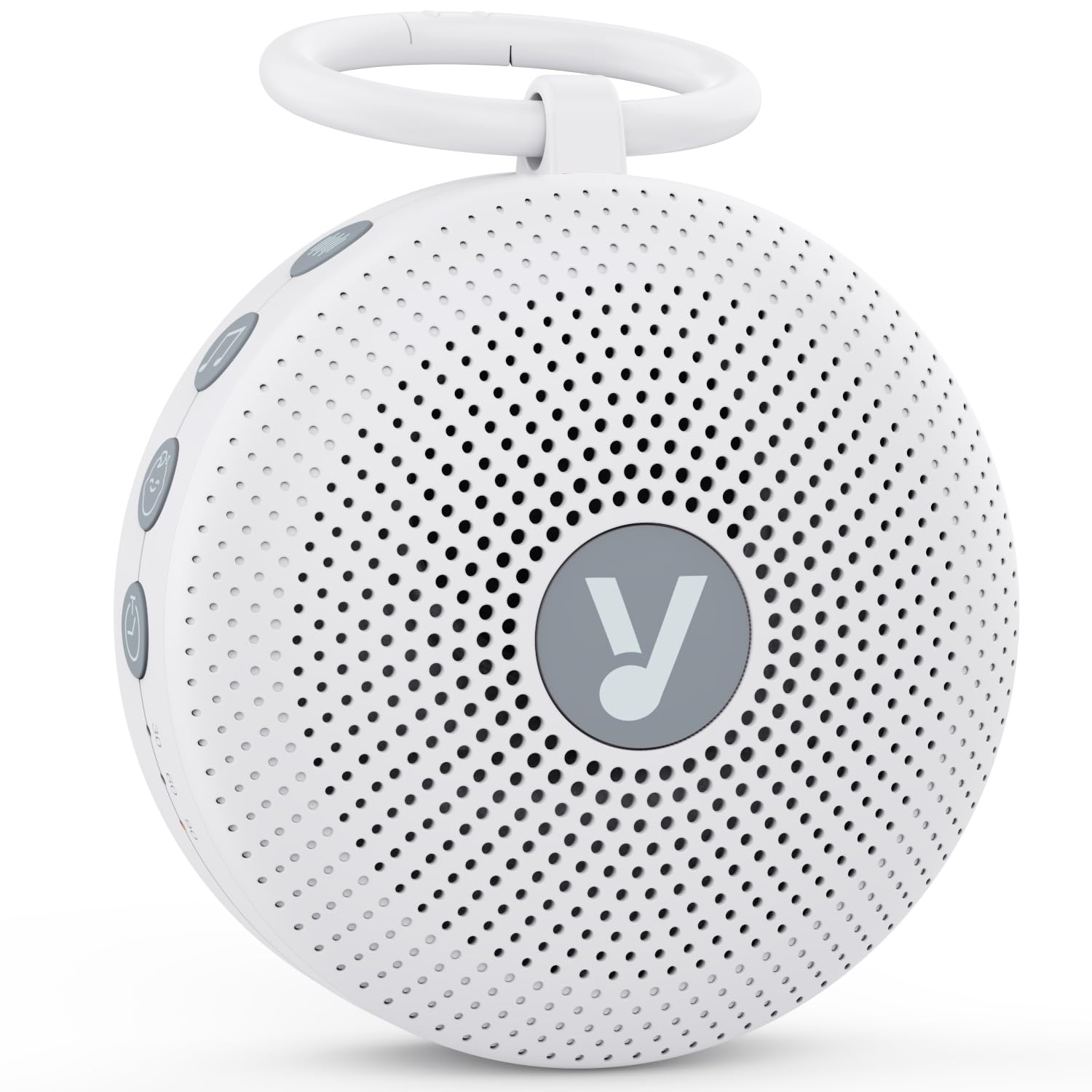 Portable Noise Machine for Baby Adult with 21 Natural Soothing Sound, Memory Function, Powerful Battery & 32 Levels of Volume, Noise Canceling for Sleeping, Sleep Sound Timer Therapy for Home, Travel