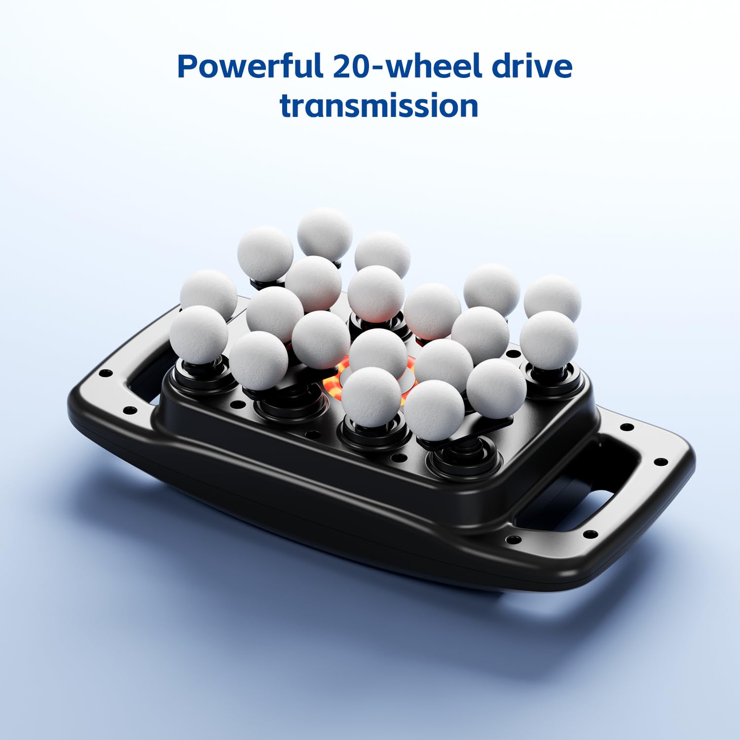 cotsoco 20-Head Massage Gun Set, Deep Tissue Percussion Massager with 9 Modes and 9 Intensities, Quiet Handheld Muscle Massager for Back, Shoulders, Legs, Foot & Body Pain Relief