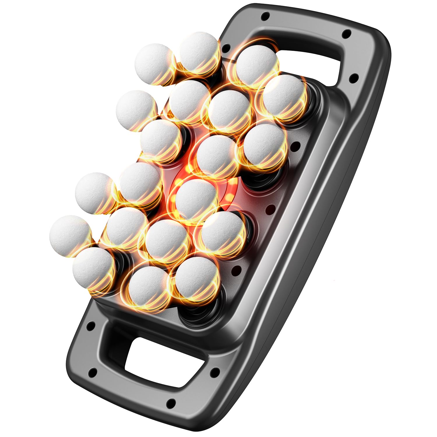 cotsoco 20-Head Massage Gun Set, Deep Tissue Percussion Massager with 9 Modes and 9 Intensities, Quiet Handheld Muscle Massager for Back, Shoulders, Legs, Foot & Body Pain Relief