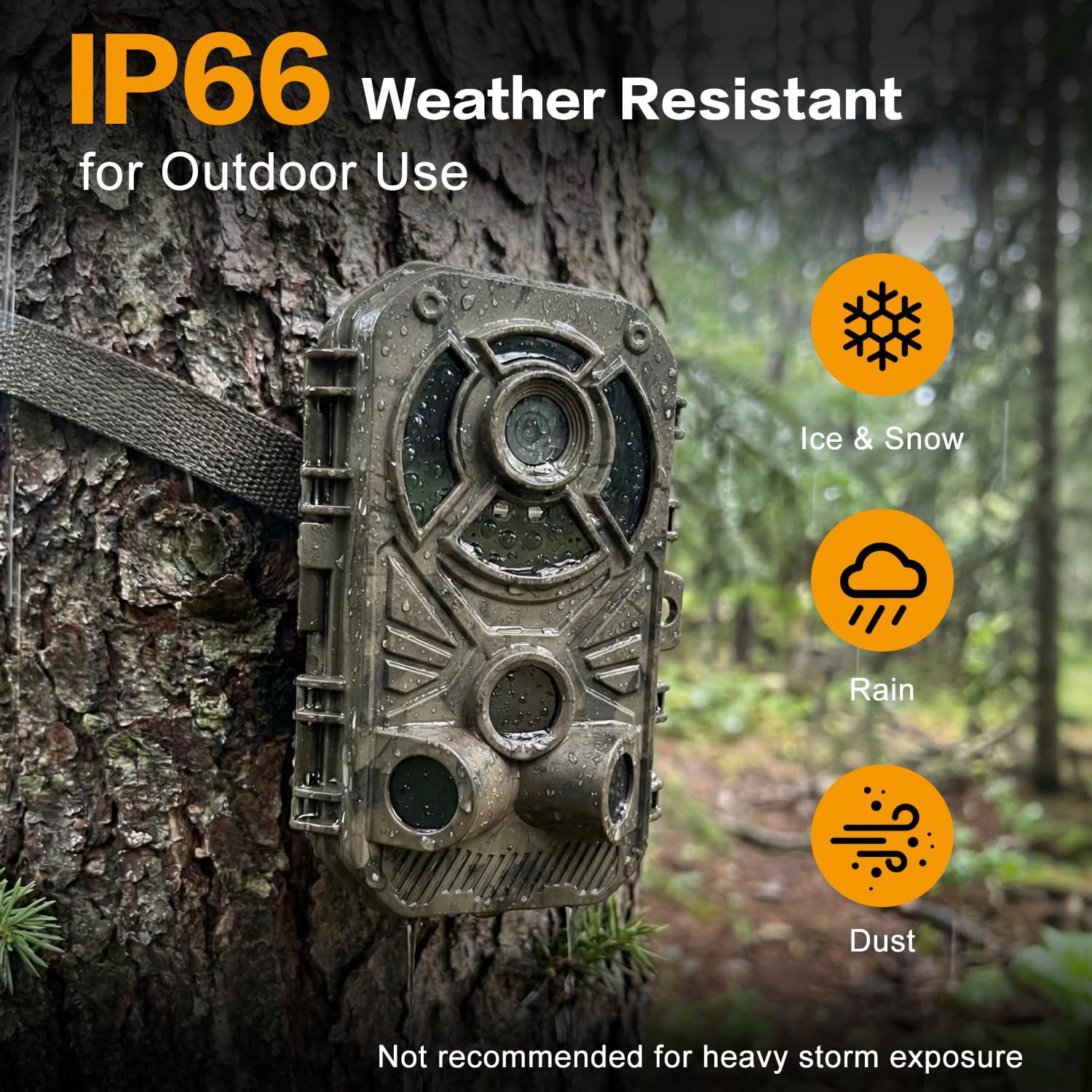 Digitgarden Trail Camera 32MP 2.7K, Mini Game Camera with Night Vision, Motion Activated 0.2s Trigger, 120° Wide Angle, Waterproof No Glow Infrared, Hunting Camera with 32GB Card, 2.0” HD Screen