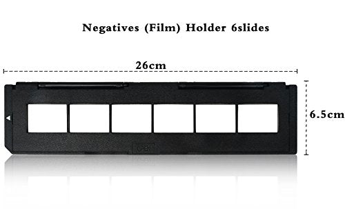 1 Pack Spare 135 Slide Holder and 1 Pack Spare 35mm Film Holder for Slide/Film Scanner