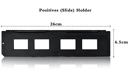 1 Pack Spare 135 Slide Holder and 1 Pack Spare 35mm Film Holder for Slide/Film Scanner