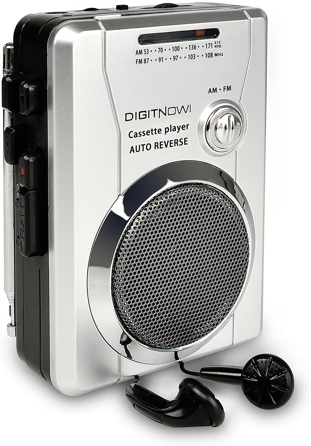 DIGITNOW Cassette Player Recorder AM/FM Pocket Radio and Voice Audio Portable Walkman