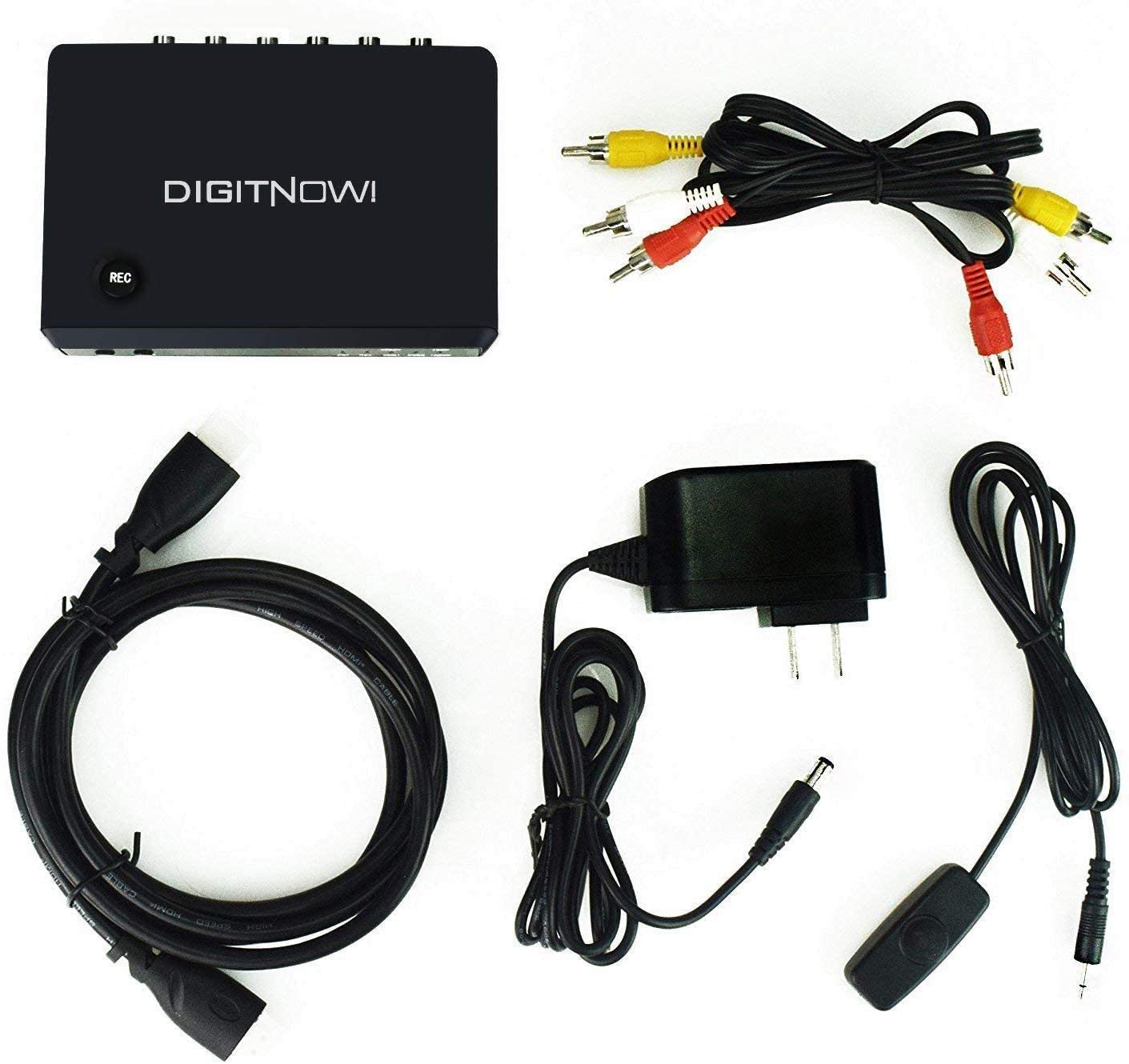HD Video Converter for PS4 Support HDMI/YPbPr/CVBS Input and HDMI Output,Full HD 1080p 30fps
