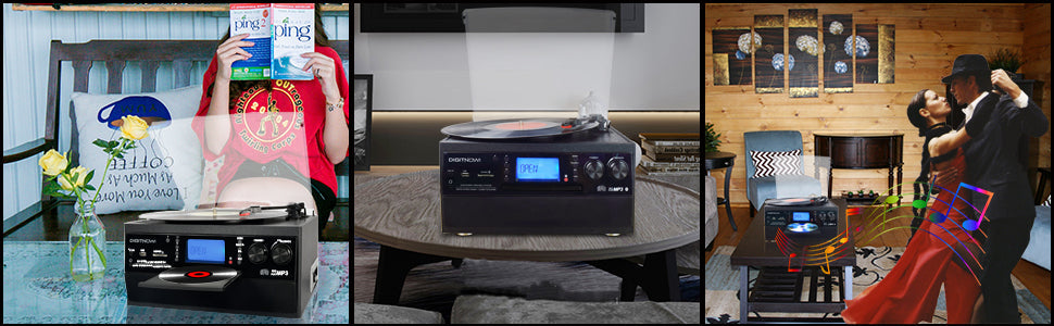 Unleashing the Full Potential of the DIGITNOW Bluetooth Record Player