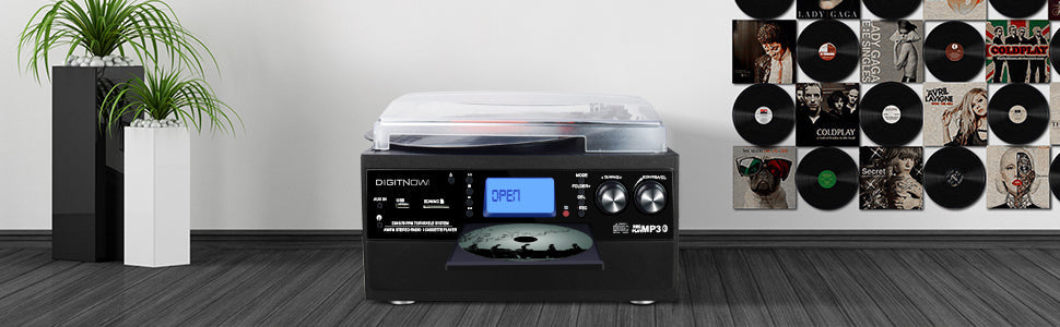 Features of the DIGITNOW Bluetooth Record Player That Suit Every Audio Lover