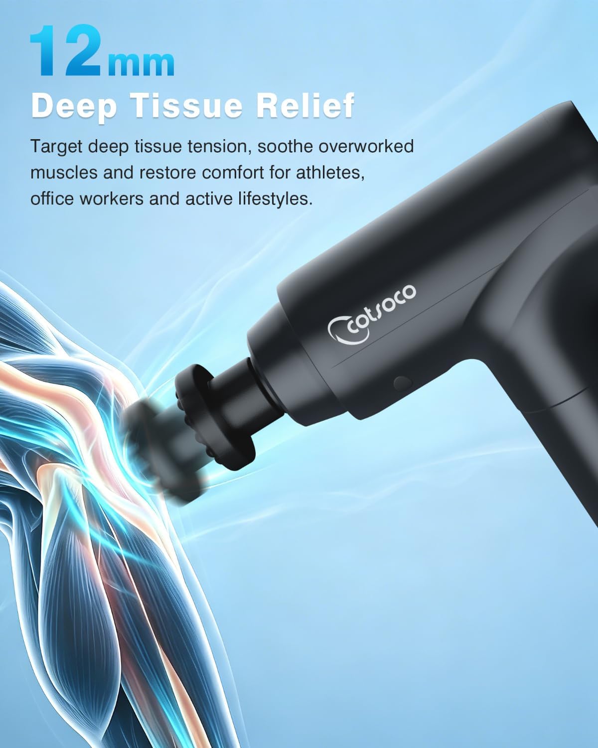 Digitnow Massage Gun for Sale – 20-Speed Body Massager with USB-C Charging