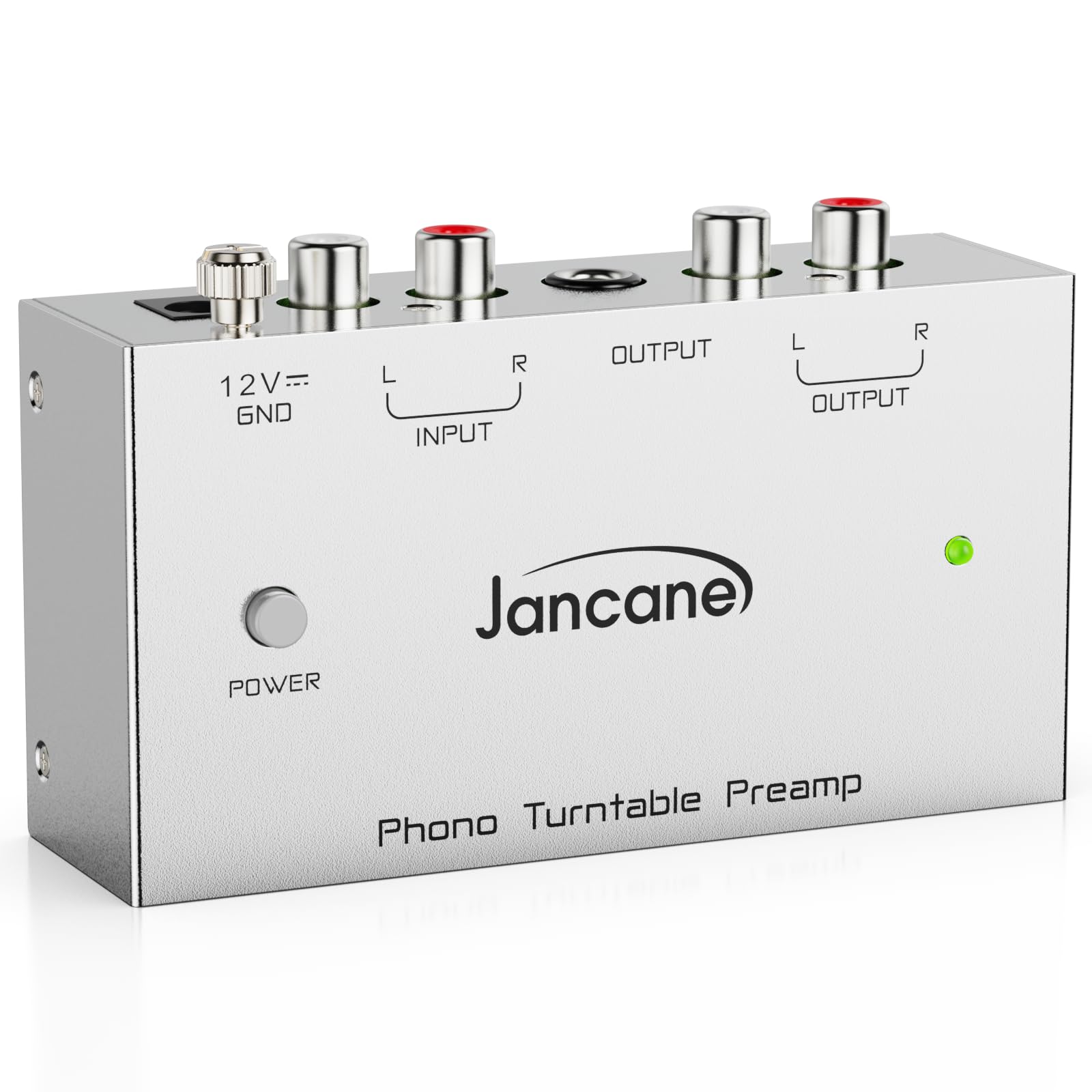 Phono Preamp for Record Player,with Power Switch&12 Volt DC Adapter