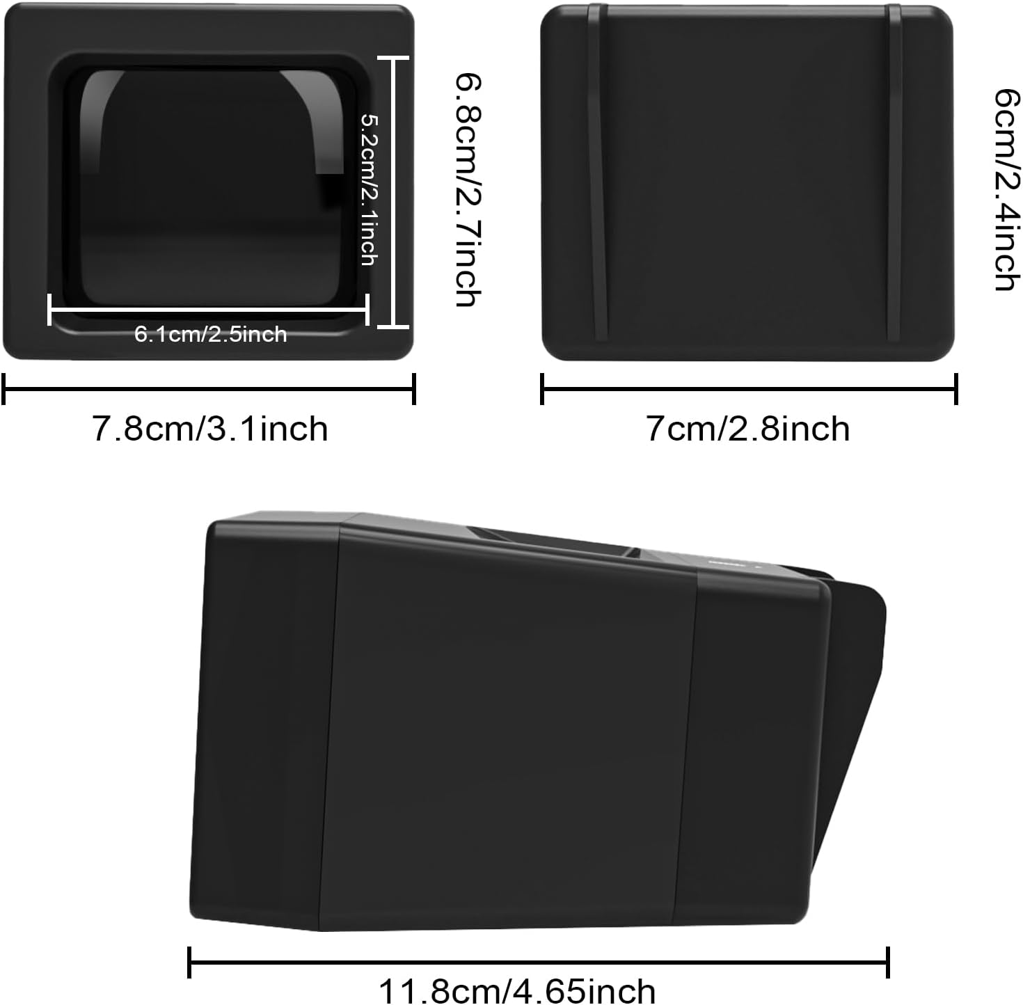 LED Lighted Illuminated 35mm Slide Viewer(2AA Batteries Included)