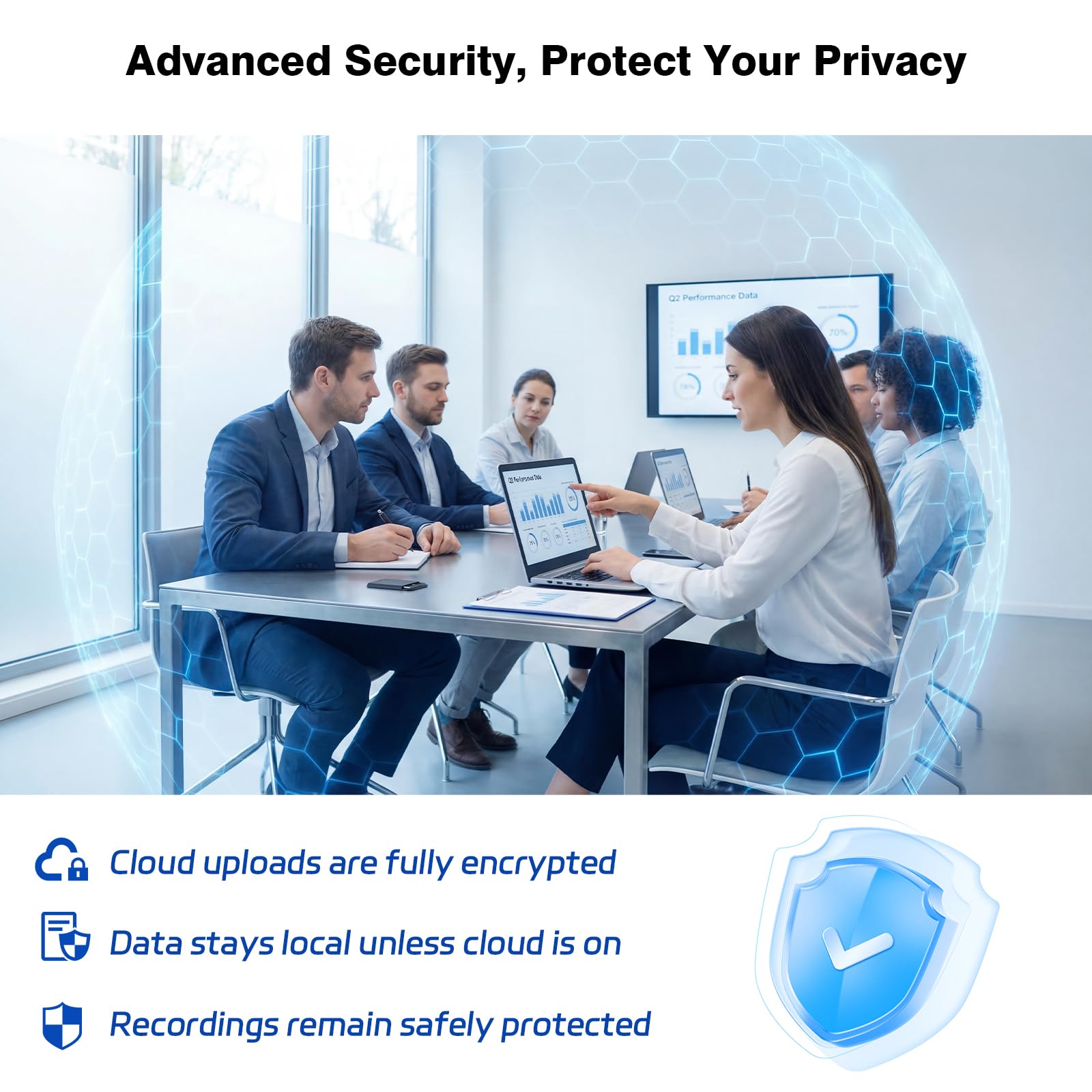 AI Voice Recorder, AI Note Taker 64GB with App Control, AI Technology Transcribe & Summarize Free, 121 Languages, Audio Recorder Device for Meetings & Calls, Ultra-Slim/Display, Magnetic Case, Grey