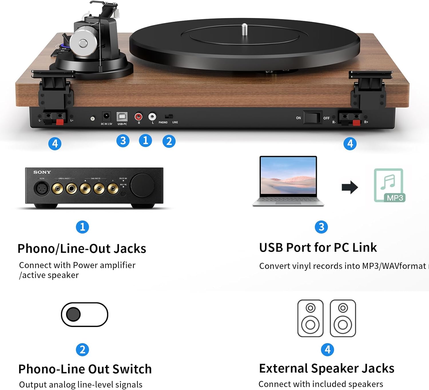 Sonos Speakers Connect Turntable To Sonos Play Sonos Speakers