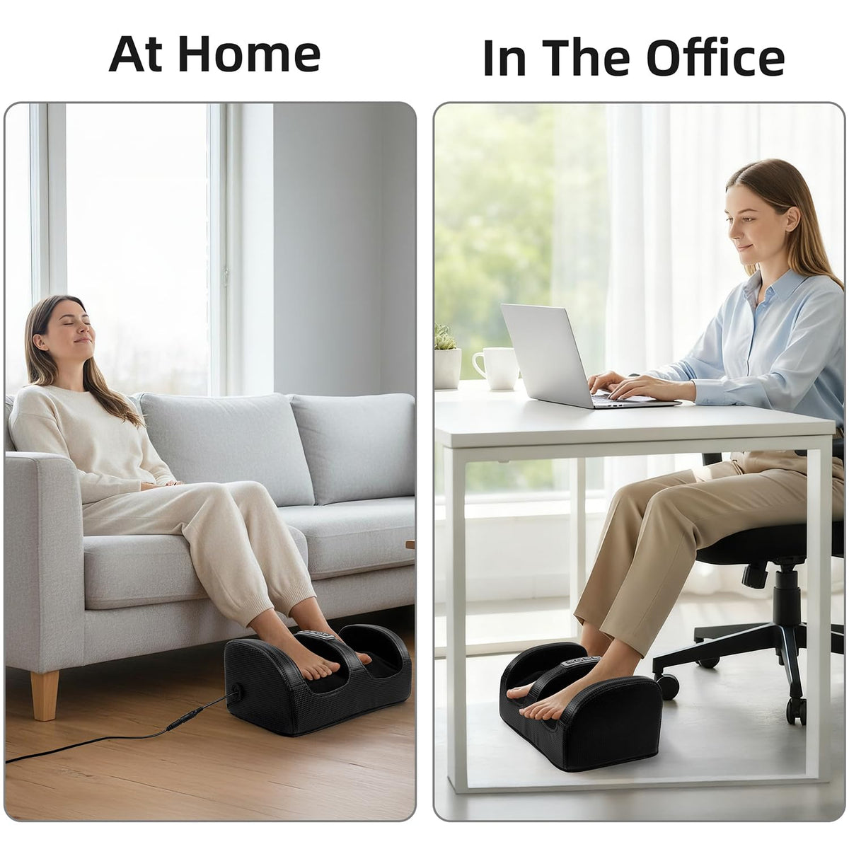 cotsoco Shiatsu Foot Massager with Heat, Electric Foot and Calf Massager