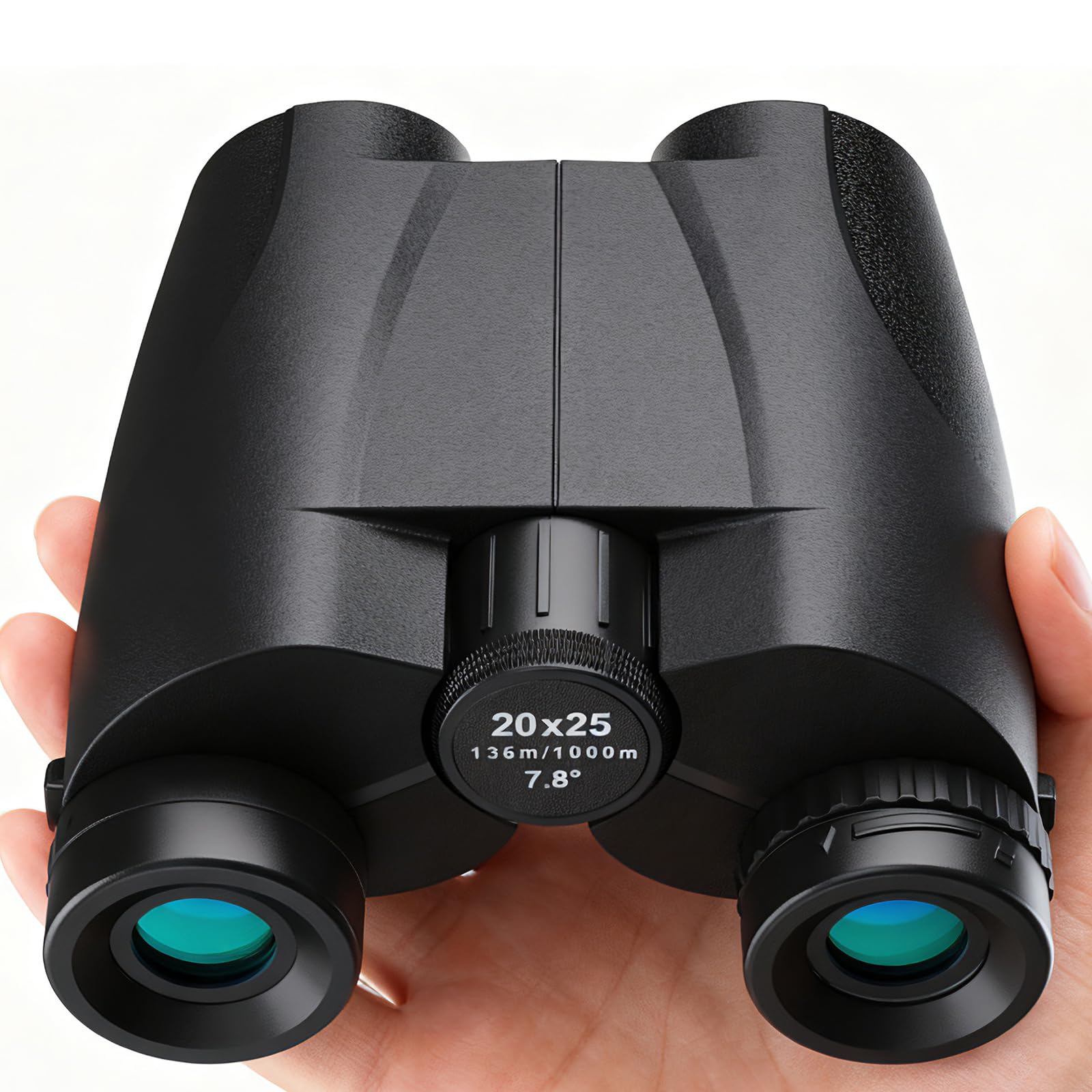 20x25 Compact Binoculars for Adults and Kids, High Power Adults Binoculars with Low Light Vision for Bird Watching, Outdoor Hunting, Travel, Concert