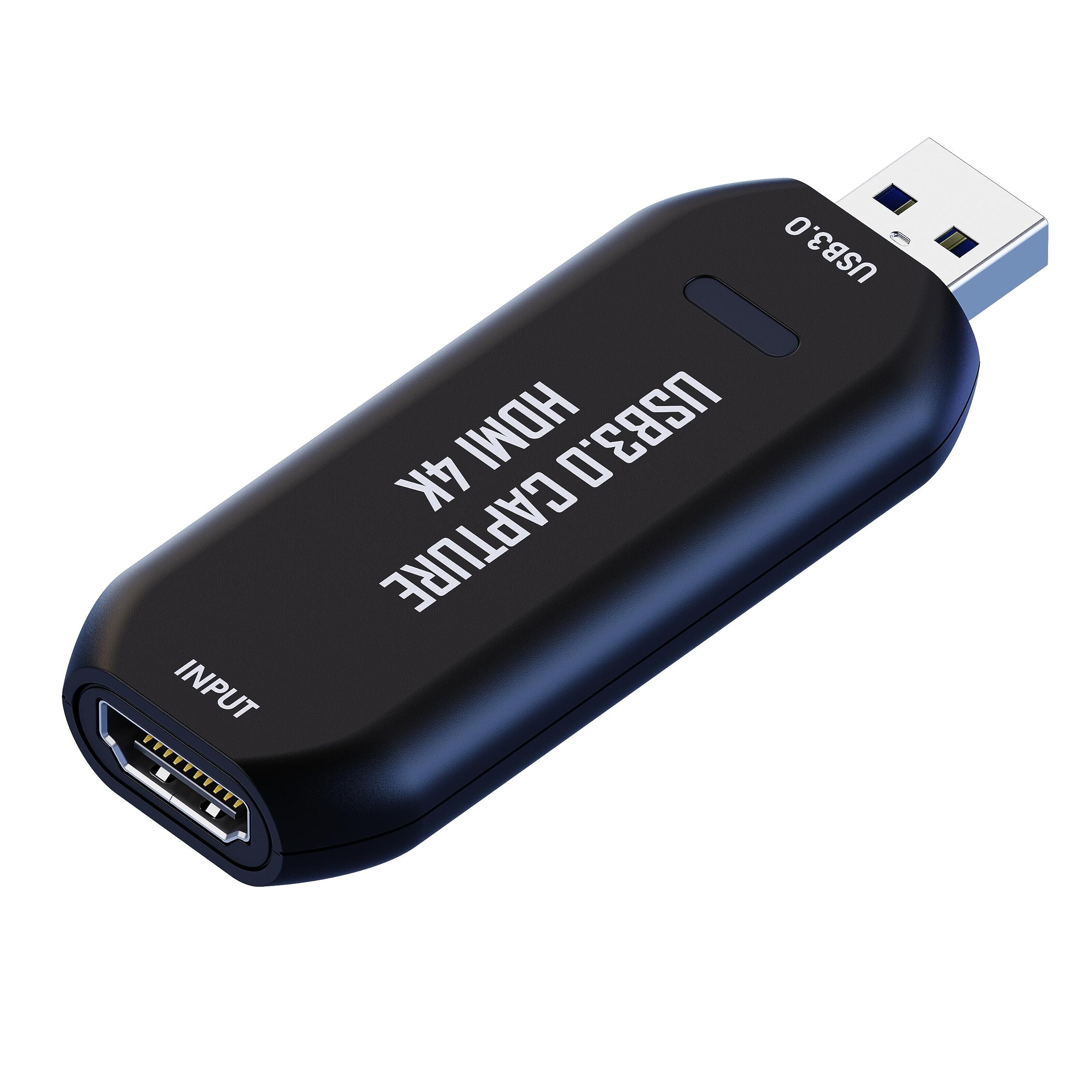 Cam Link 4K, USB 3.0 HDMI Capture Card, Stream and Record in 2K50 or 1080P 60FPS