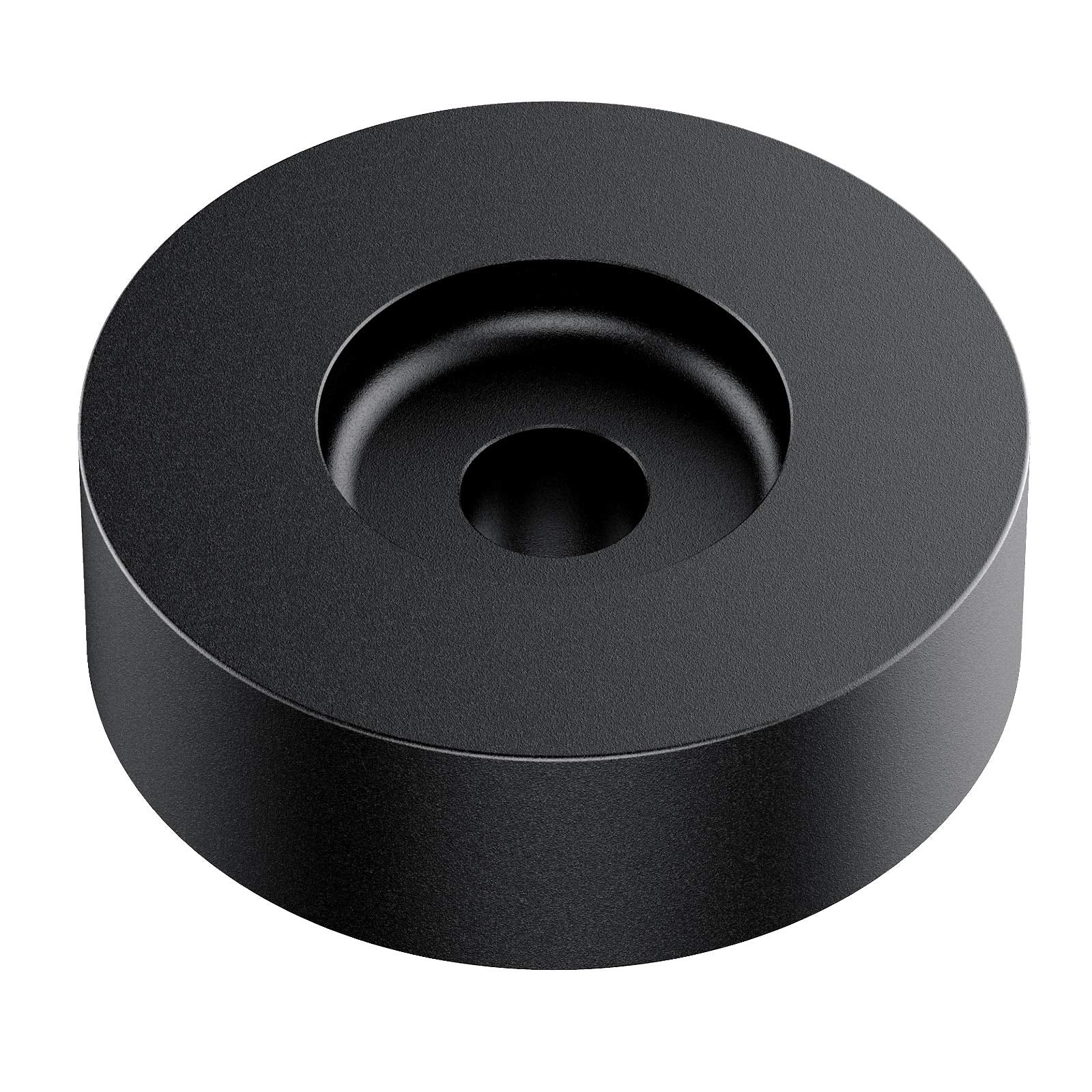 DIGITNOW 45 RPM Adapter, for 7 Inch Vinyl Record Players and Technics Turntables, Solid Aluminum Dome 45 Adapter (Black