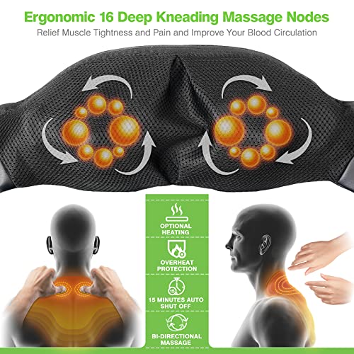 Shiatsu back and on sale neck massage