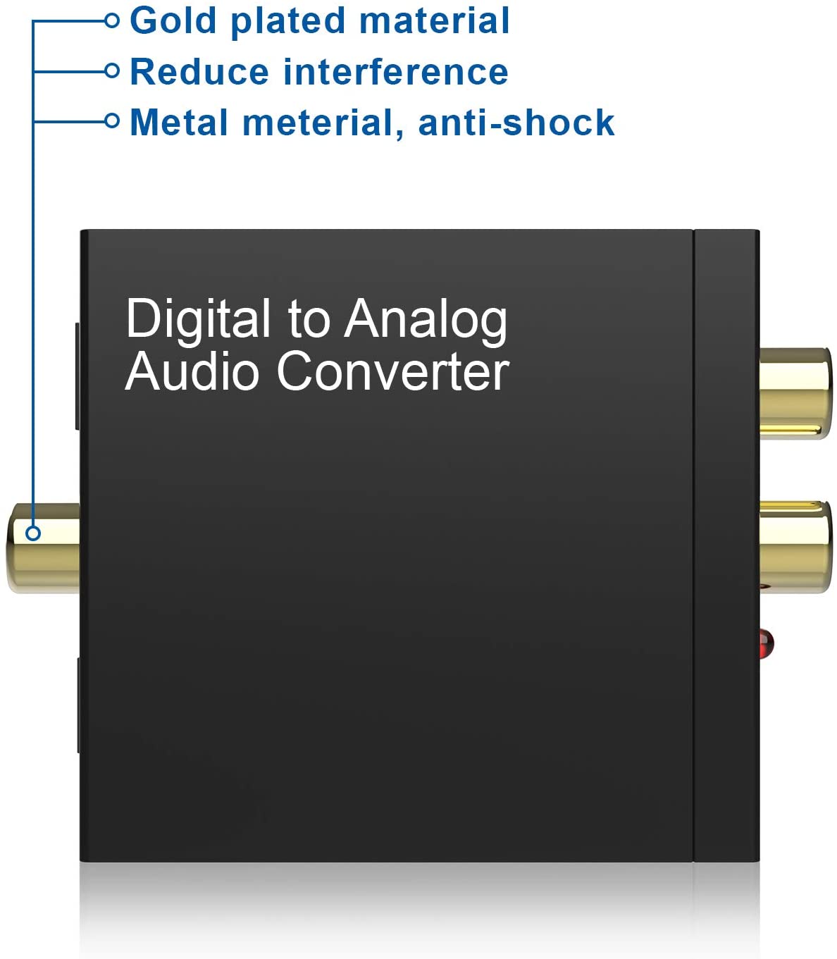 Amazon.com: Digital to Analog Audio Converter with Remote