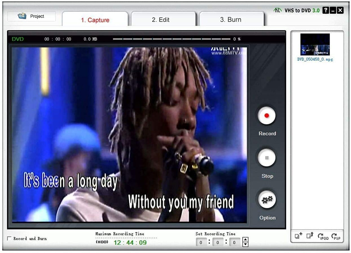 DIGITNOW USB Audio Video Capture Card, Video Grabber VHS VCR TV to DVD