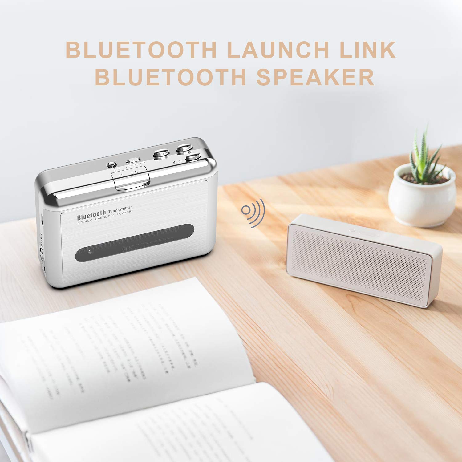 DIGITNOW Bluetooth Walkman Cassette Player Bluetooth Transfer