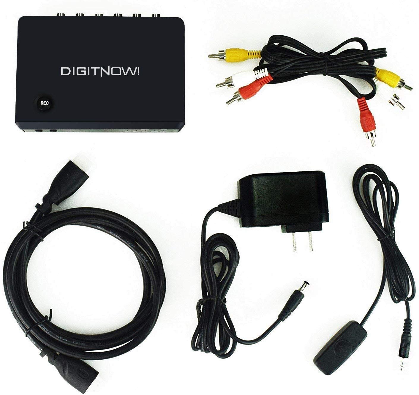 HD Video Converter for PS4 Support HDMI/YPbPr/CVBS Input and HDMI Outp